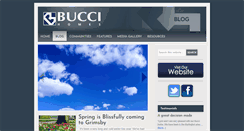 Desktop Screenshot of buccihomesblog.com