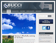 Tablet Screenshot of buccihomesblog.com
